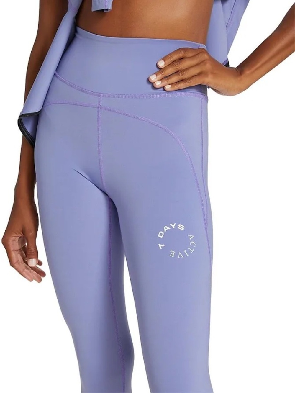7 Days Active High-Rise Lavender Performance Leggings